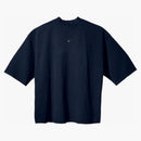 Yeezy Gap Engineered by Balenciaga Logo 3/4 Sleeve T-Shirt Blue