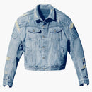 Yeezy Gap Engineered By Balenciaga Padded Denim Jacket Blue