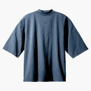 Yeezy Gap Logo 3/4 Sleeve Tea Dark Blue