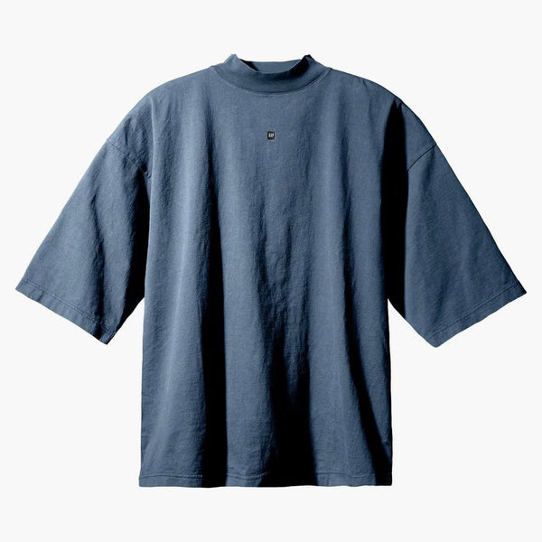Yeezy Gap Logo 3/4 Sleeve Tee Dark Blue