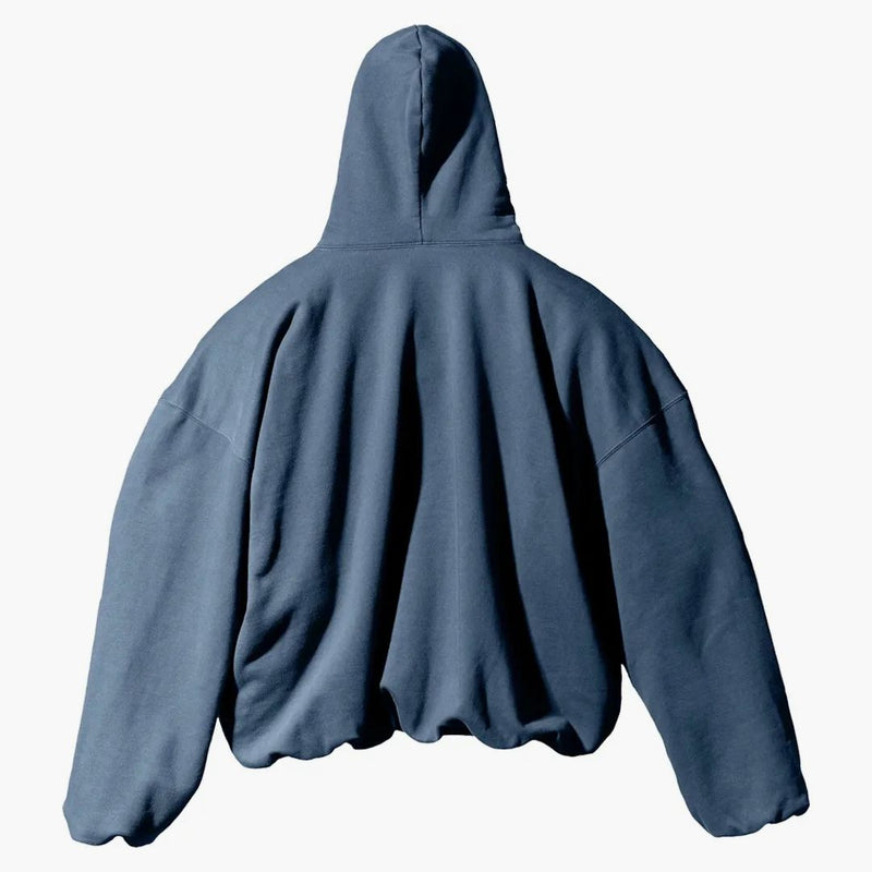 Yeezy gap logo hoodie mörkblå
