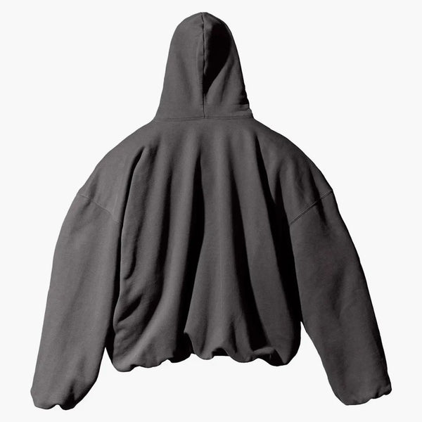 Yeezy Gap Logo Hoodie Dark Grey