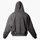 Yeezy Gap Logo encogido sudadera gris oscuro
