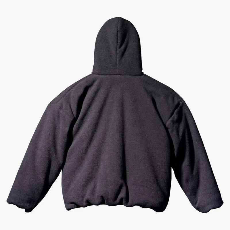 Yeezy Gap Polar Fleece Paded Hoodie Black