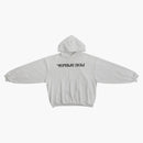 Yeezy Gosha Black Dogs Hoodie Heather Grey