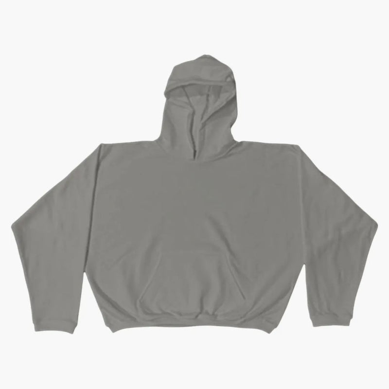 Yeezy HD-01 No Print Hoodie Dark Gray