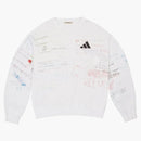 Yeezy Scribble Hand Drawn Crewneck Arctic
