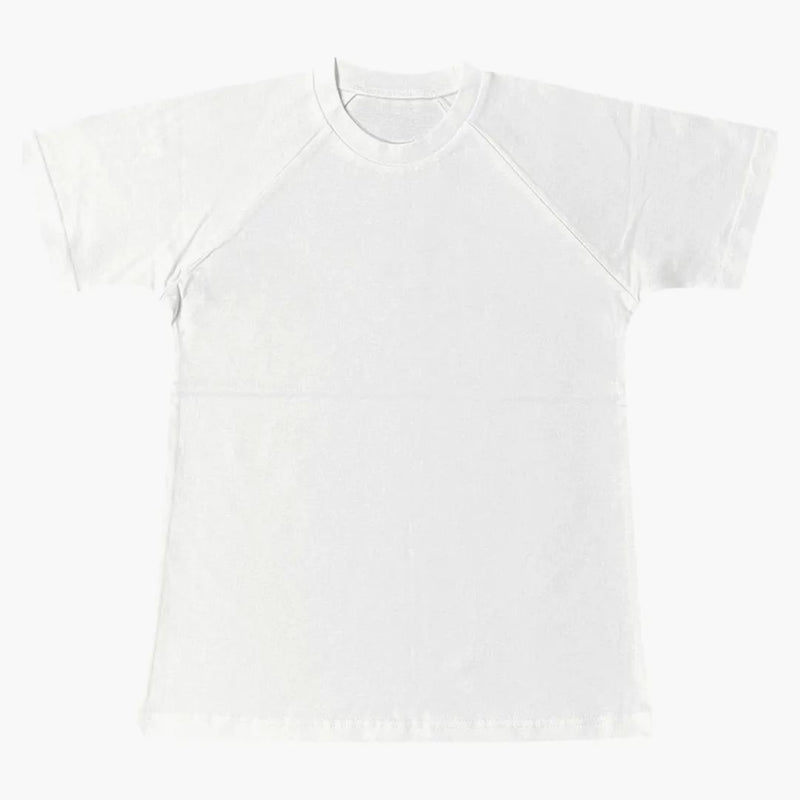 Yeezy TS-02 Brak drukuj T-shirt biały