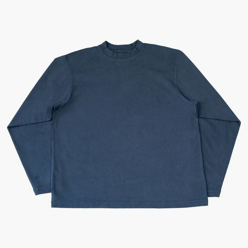 T-shirt a manica lunga Yeezy x Gap Blu