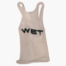 Yeezy X Mowalola wet tank white