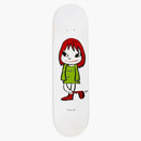 Yoshitomo Nara Welcome Girl Skateboard Deck White