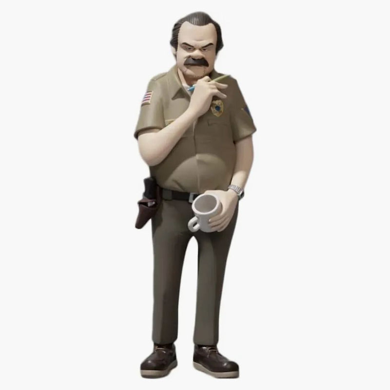 Yusuke Hanai Stranger Things "Coffee and Contemplation" Jim Hopper figur