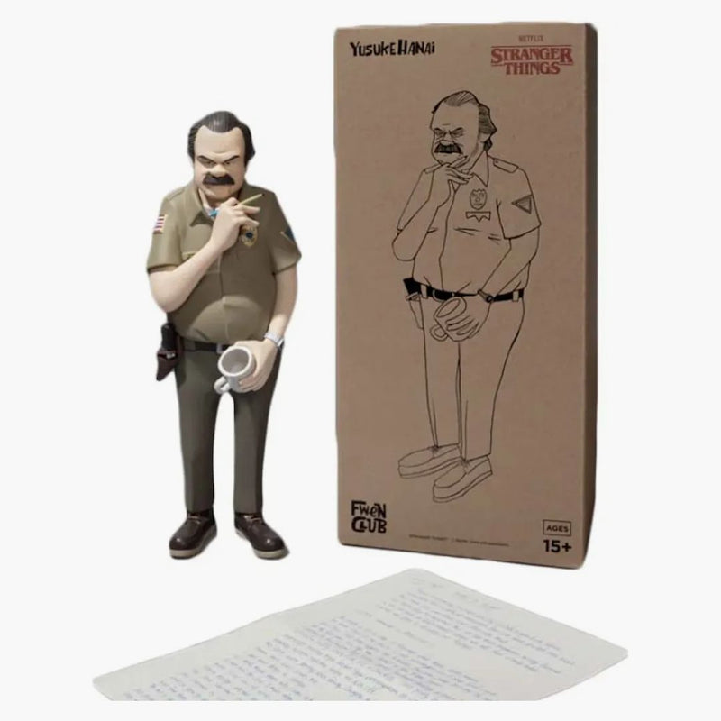 Yusuke Hanai Stranger Things "Coffee and Contemplation" Jim Hopper figur