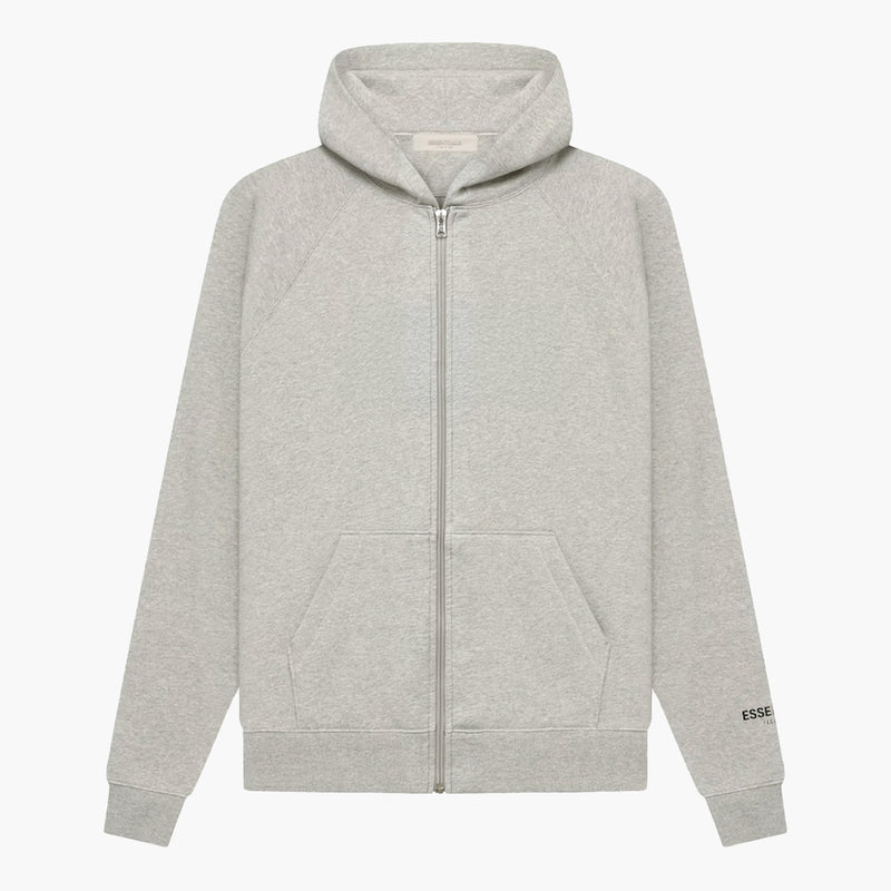 Fear of God Essentials SS21 Zip Hoodie Oatmeal