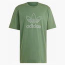 Adidas adicolor contorno teaol tee ossido verde