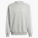 Adidas Adicolor Oversized Crew Sweatshirt Medium Gray Heather
