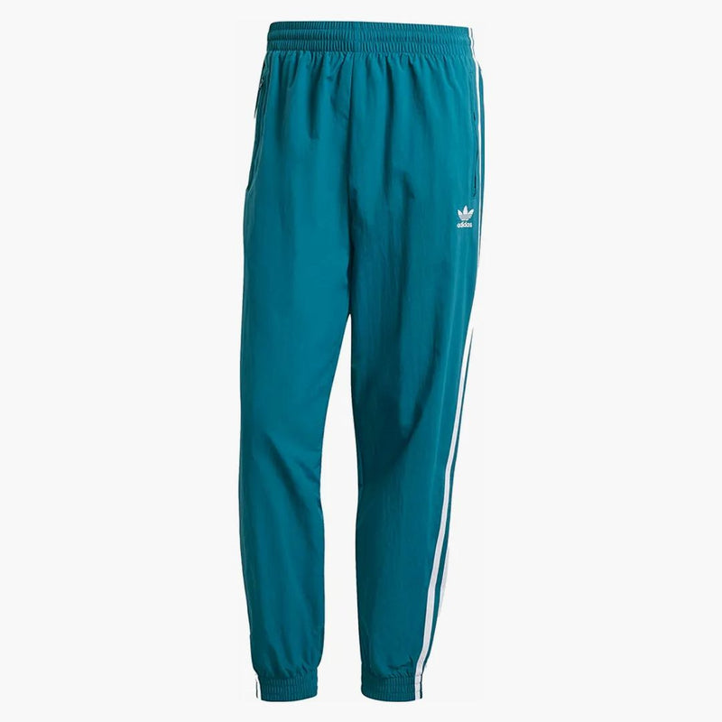 Adidas adicolor tkané firebird track kalhoty Legacy Teal