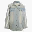Adidas Adilenium Season 3 Two-in-One denim Shirt Jacket Light Denim