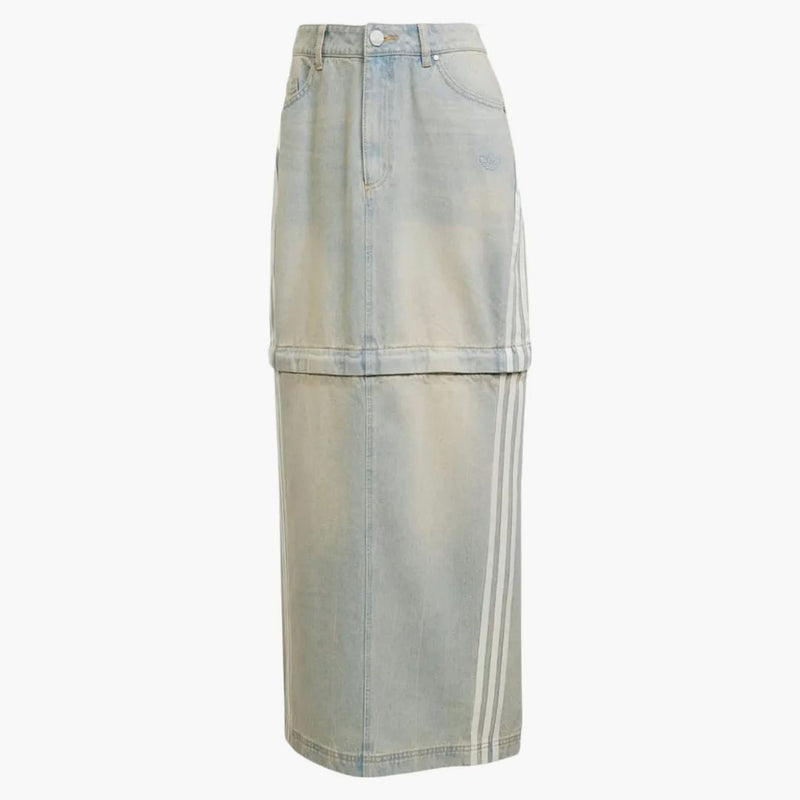 Adidas Adilenium Season 3 Two-in-One Denim Skirt Light Denim