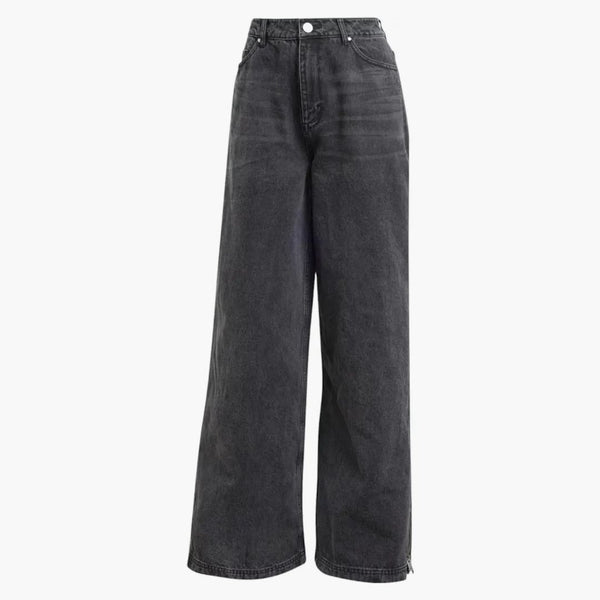 Adidas Adilenium Season 3 Zip Washed Denim Pants Black