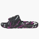 Adidas Adilette 22 Slides Carbon Wonder White Flash Pink