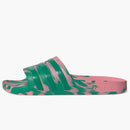 Adidas Adilette Aqua Slides Bliss Pink Court Green