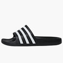 Adidas Adilette Aqua Slides Core Black Cloud White