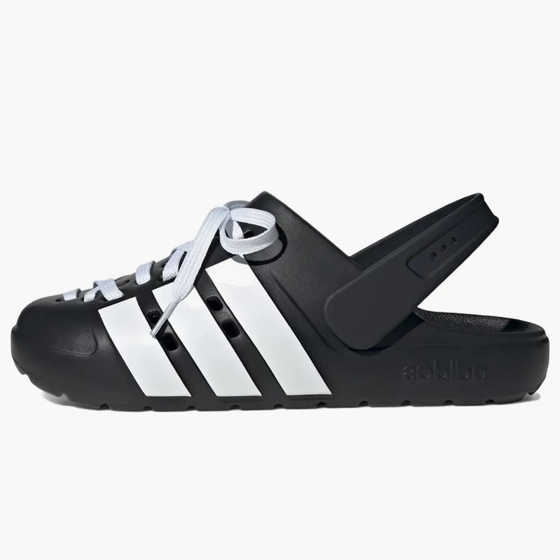Adidas Adilette Clog 2.0 Black Cloud Bianco