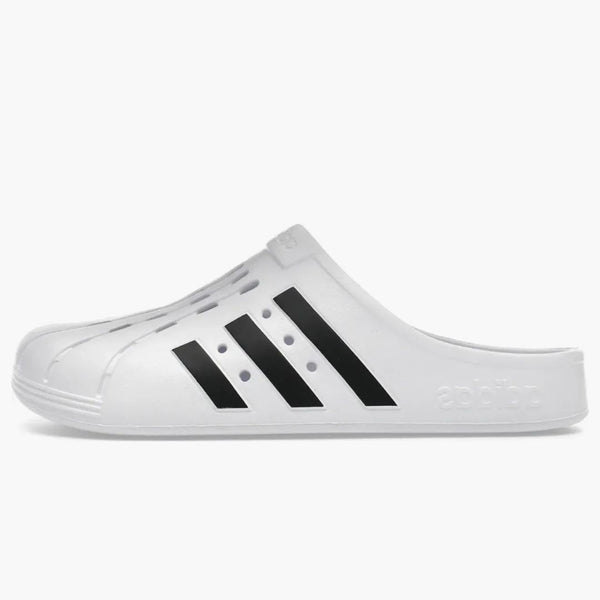 Adidas Adilette Clog White Black