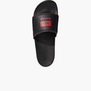 Adidas Adilette Confort Slides 424 Arsenal FC Black Scarlet