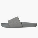 Adidas Adilette Comfort Slides Charcoal Solid Grey