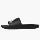 Adidas adilette Comfort Slides Core Black Cloud White Logo
