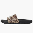 Adidas Adilette Comfort Slides Core Black Off White Magic Beige (Women's)