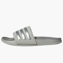 Adidas adilette Comfort Slides Grey Silver Metallic
