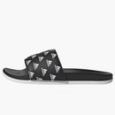 Adidas Adilette Comfort Slides Print Core Black Cloud White