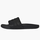 Adidas adilette komfort glider trippel svart