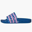 Adidas Adilette Kseniaschnaider Slides Blue True Pink Off White