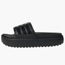 Adidas adilette platform slides core black