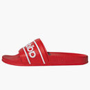 Adidas Adilette Slides Red Cloud White