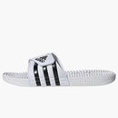 Adidas adissage diapositivas nube blanco núcleo negro