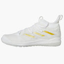 Adidas Adizero Afterburner 9 NWV Turf Cloud White Gold Metallic