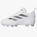 Adidas adizero instynkt formowany w chmurze biały rdzeń czarny zespół jasnoszary (GS)