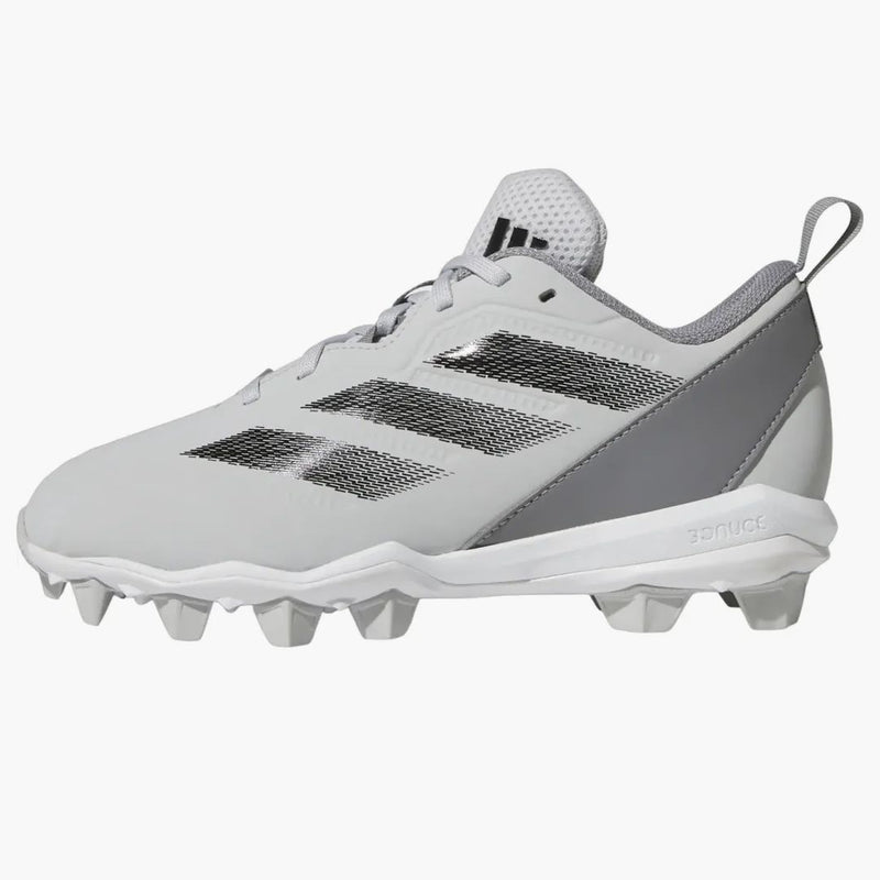 Adidas Adizero Instinct Molded Team Light Gray Core Black Gray Three (GS)