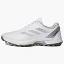 Adidas Adizero ZG Spikeless Golf Cloud White Silver Metallic