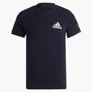 Adidas aeroready designed to move motion logo t-shirt legend ink/white