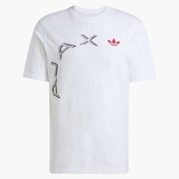Adidas Ajax Amsterdam Graphic T-shirt White