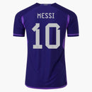 Adidas Argentina 2022-23 Messi Away Jersey Legacy Indigo/purple Rush
