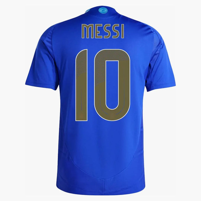 Adidas Argentina 2024/25 Messi Away Away autentické dres Lucid Blue/Blue Burst