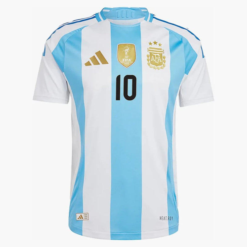 Adidas Argentina 2024 Domácí autentická messi dres bílá/modrá burst