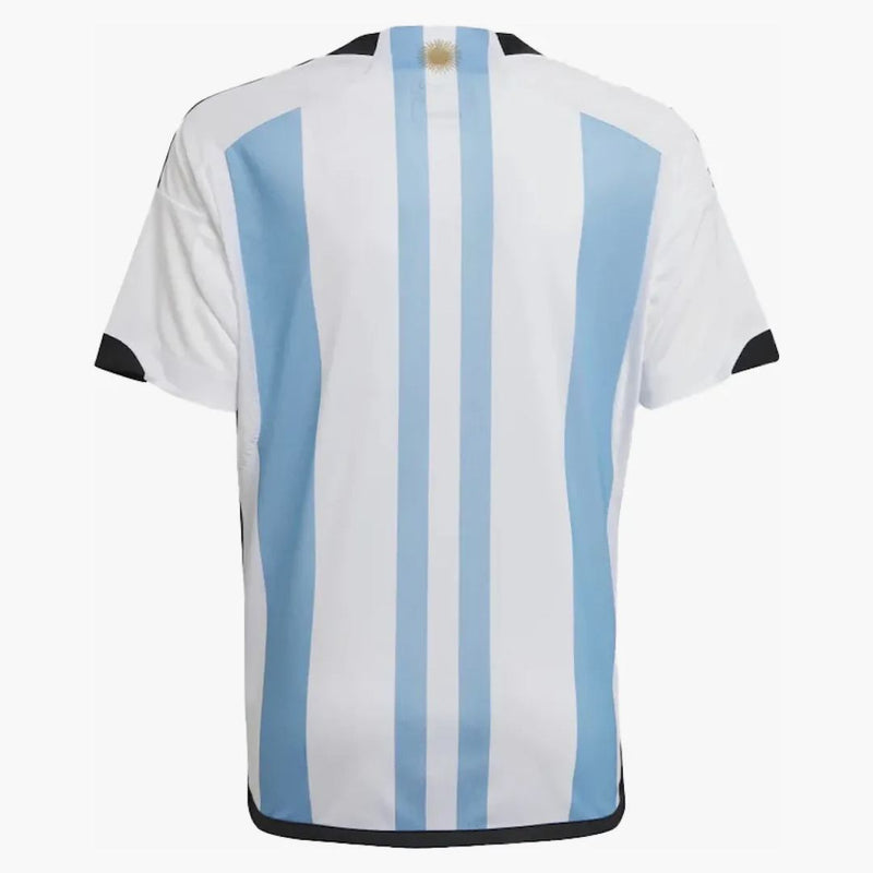 Adidas Argentina 22/23 Kids Home Jersey White/Light Blue